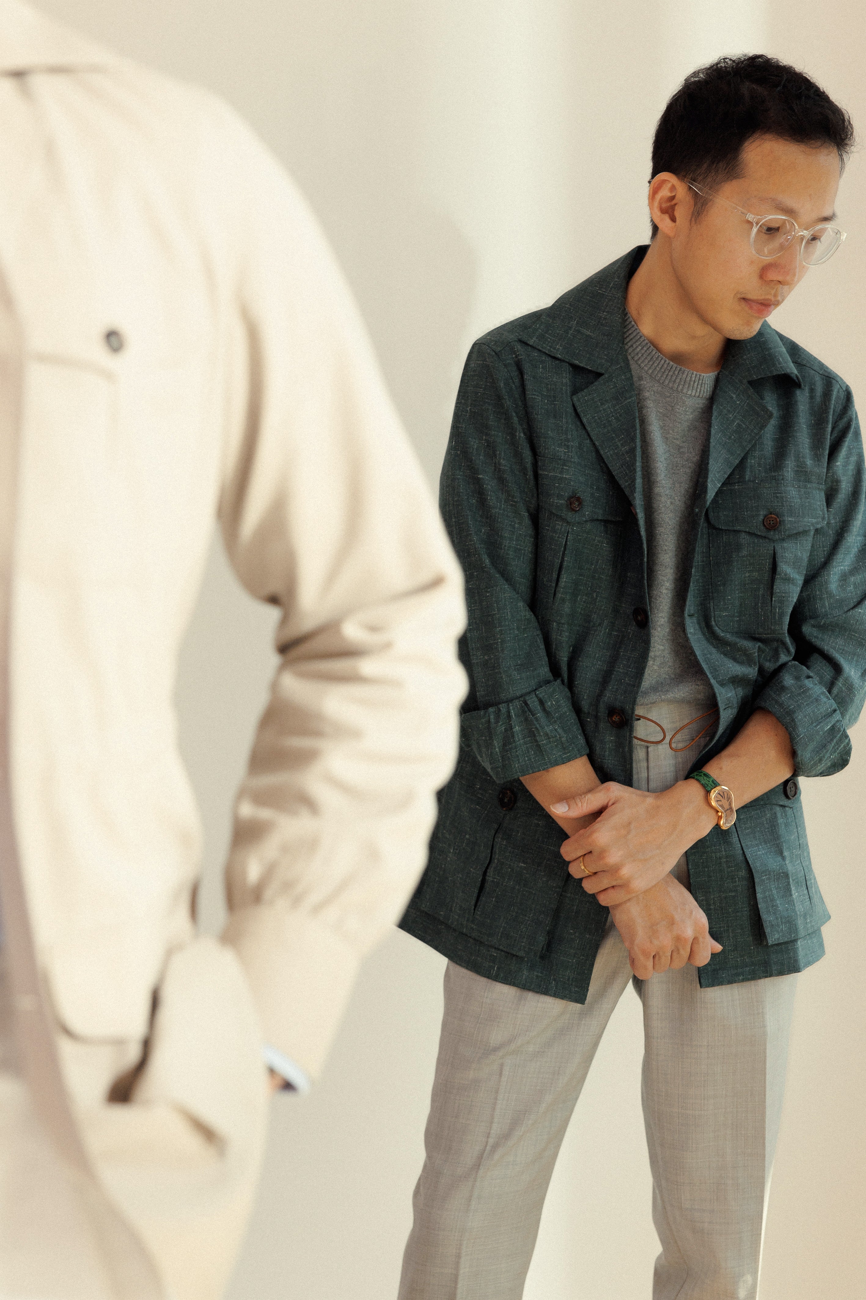 Safari Jacket In Bonsai