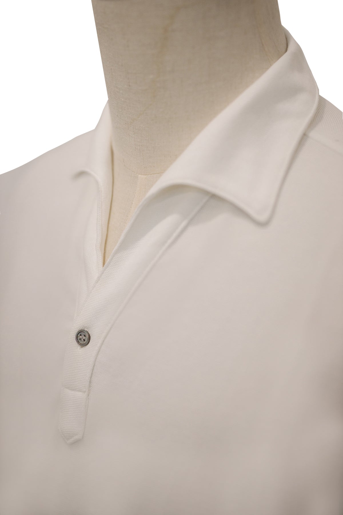 One Piece Collar Polo Tee - White - Assemble Singapore