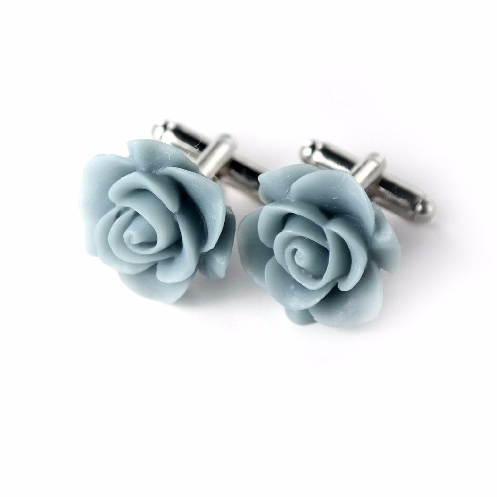 Cauli Resin Cufflinks - Grey - Assemble Singapore