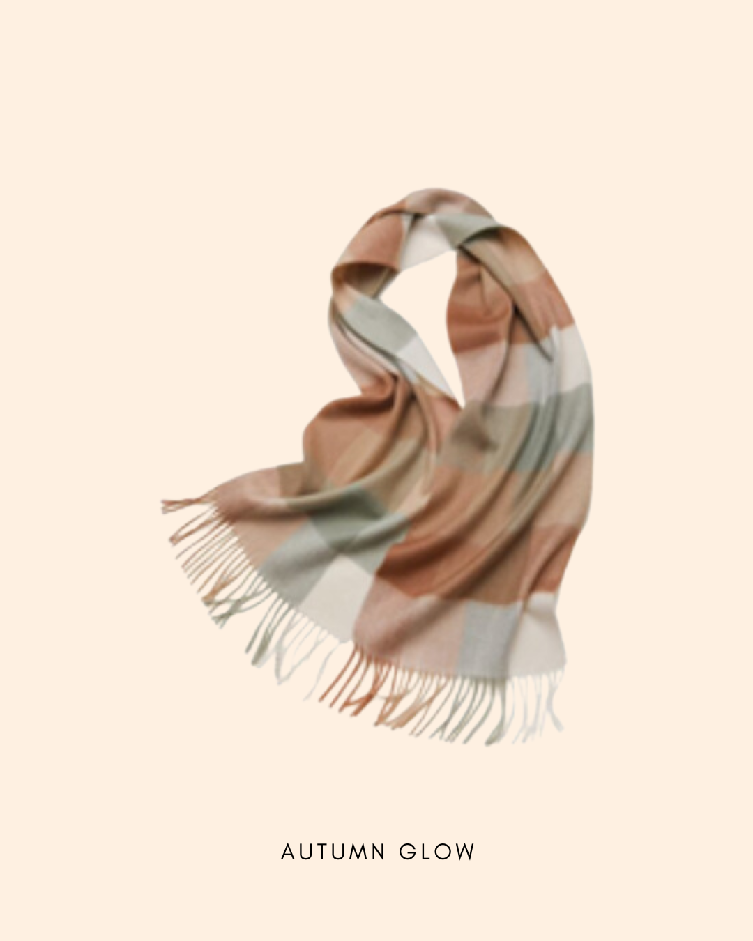 Pure Cashmere Scarf II: Checkered