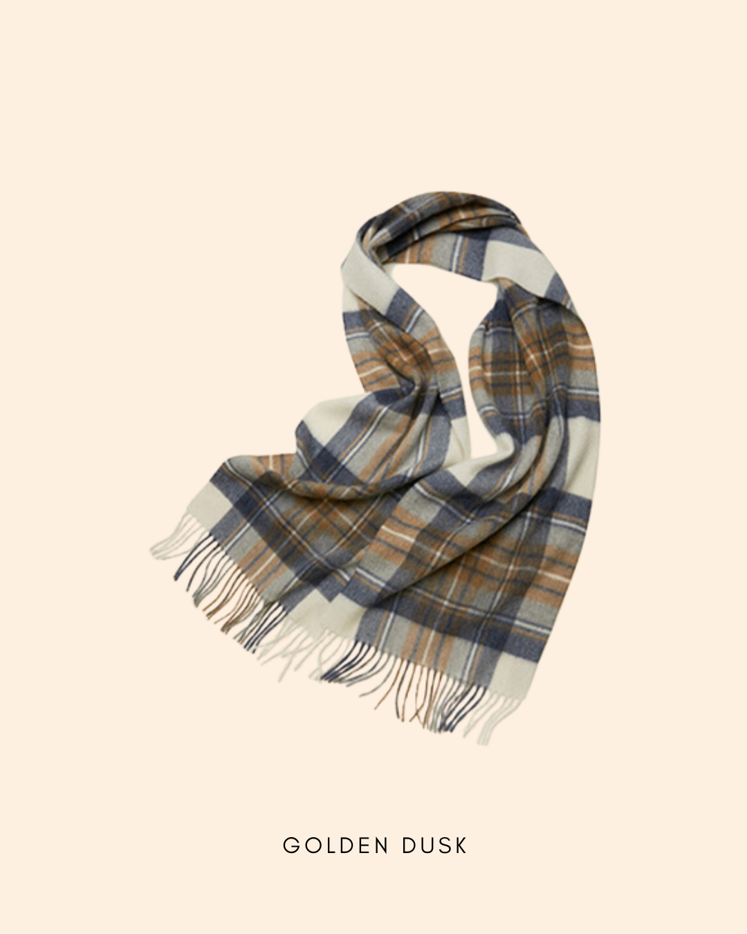 Pure Cashmere Scarf II: Checkered