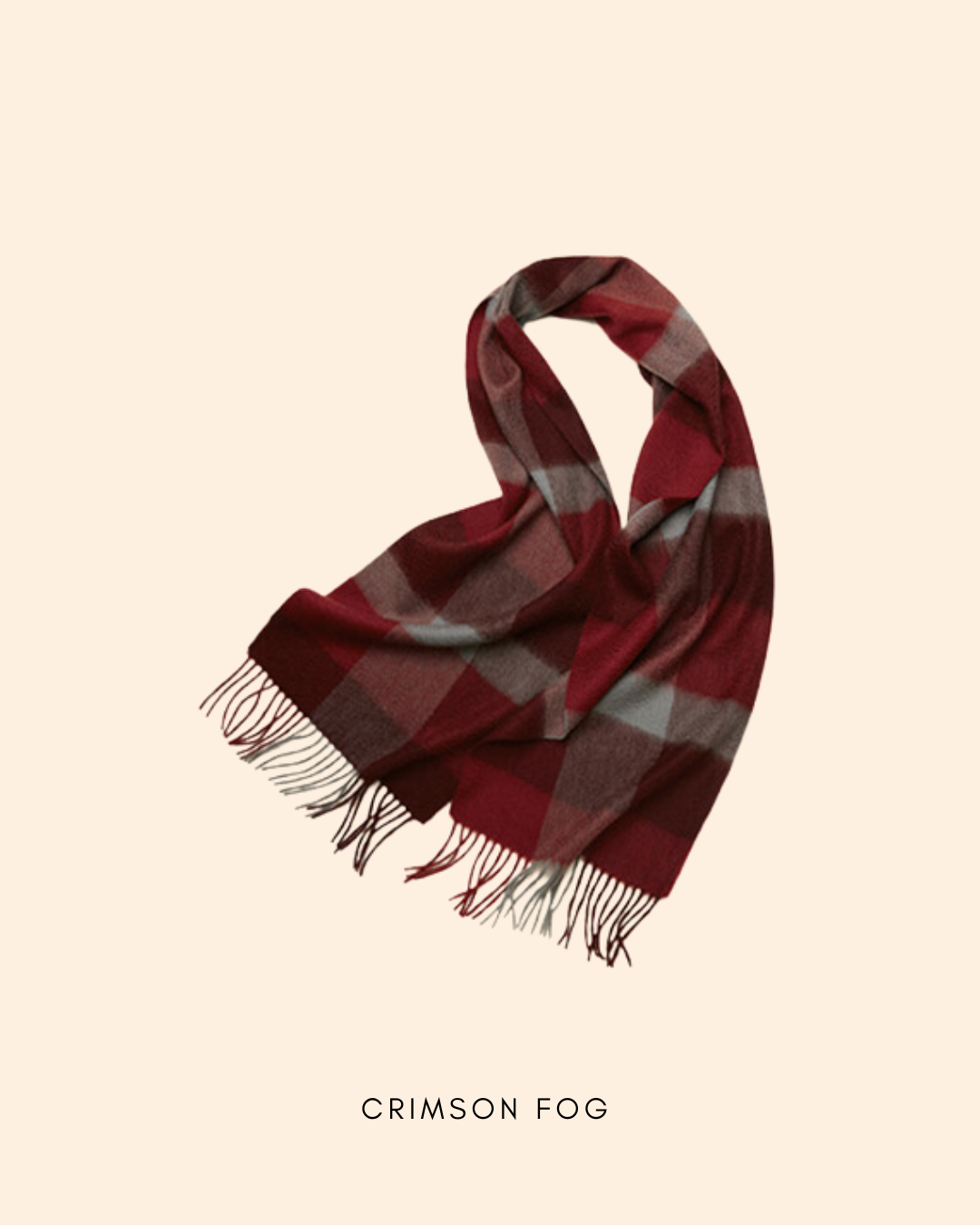 Pure Cashmere Scarf II: Checkered