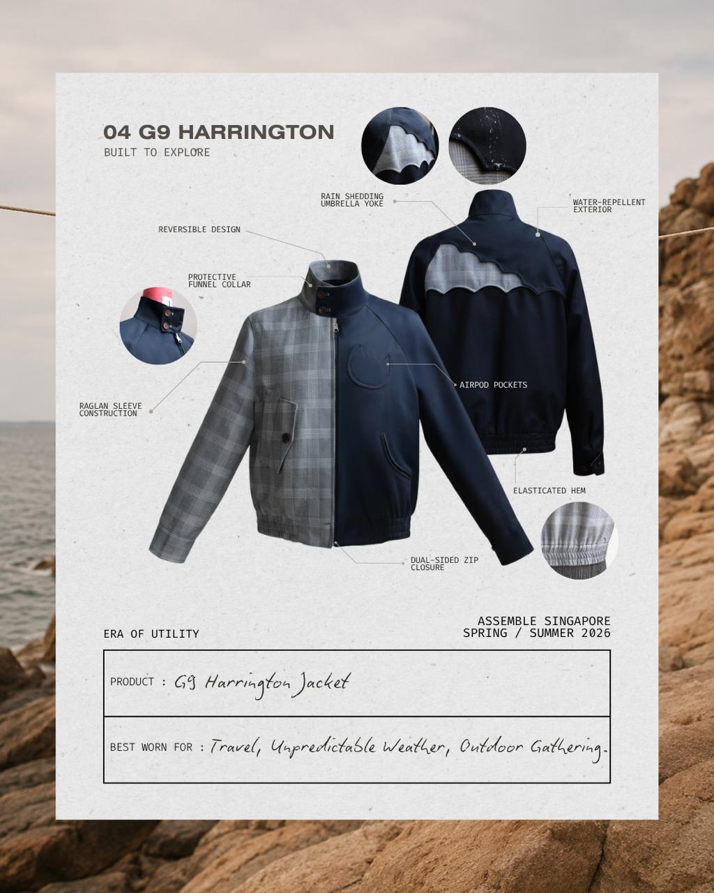 G9 Harrington Jacket — Made to Order