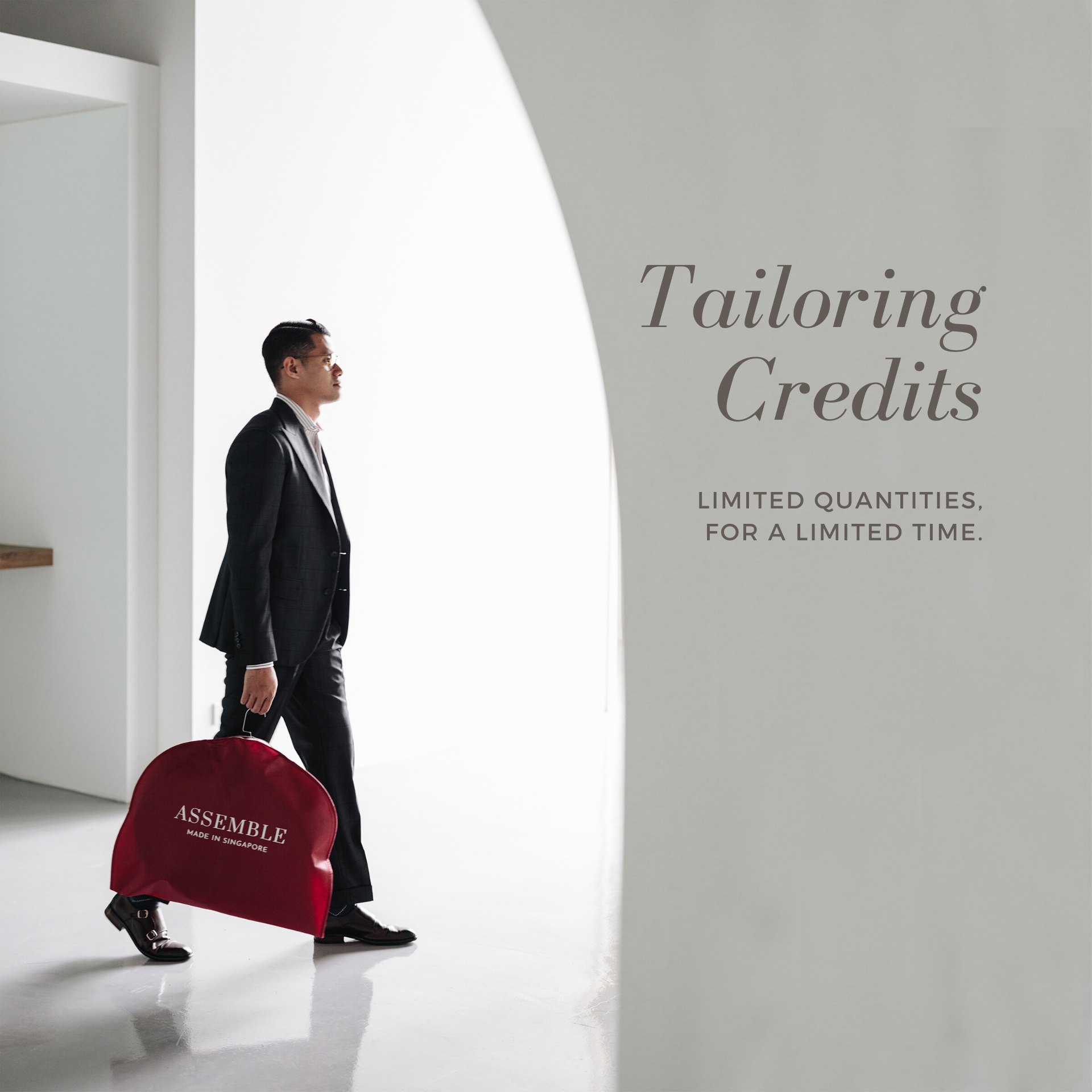 Assemble Tailoring Credits - Assemble Singapore